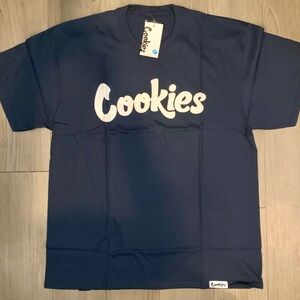 Cookies Brand 
Basic Cookies T-Shirt 
Color: Navy Blue
Size: Men’s XL